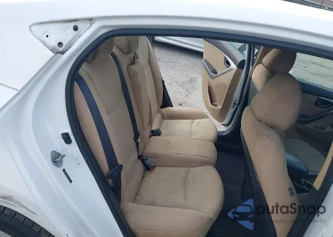 2013 Hyundai Elantra Gls z USA, uszkodzony, nr VIN 5NPDH4AE9DH346648